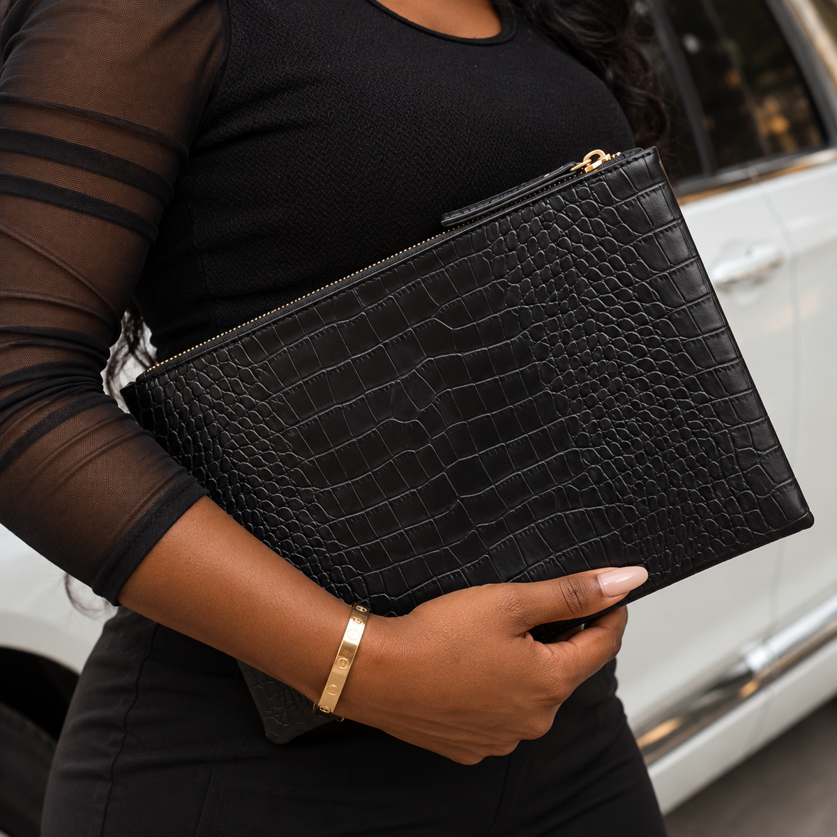 Grace in Hand Clutch