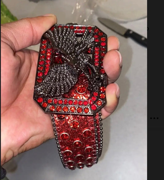 Wild and Worthy Rhinestone Belt