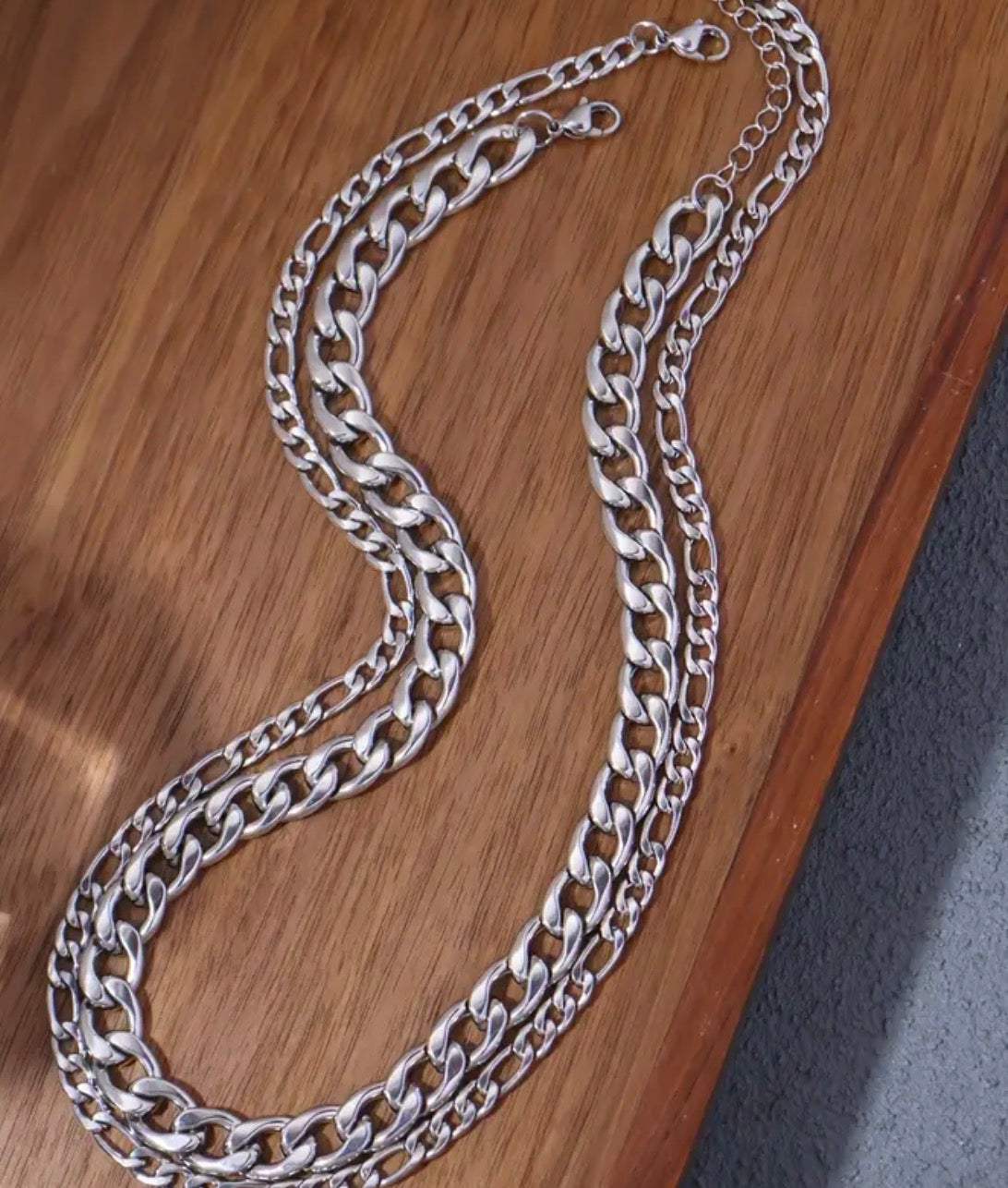 Faith Over Fear Chain Set