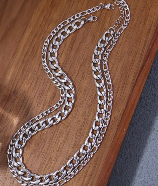 Faith Over Fear Chain Set