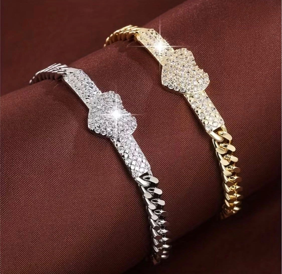 Linked in Love Bracelet Set