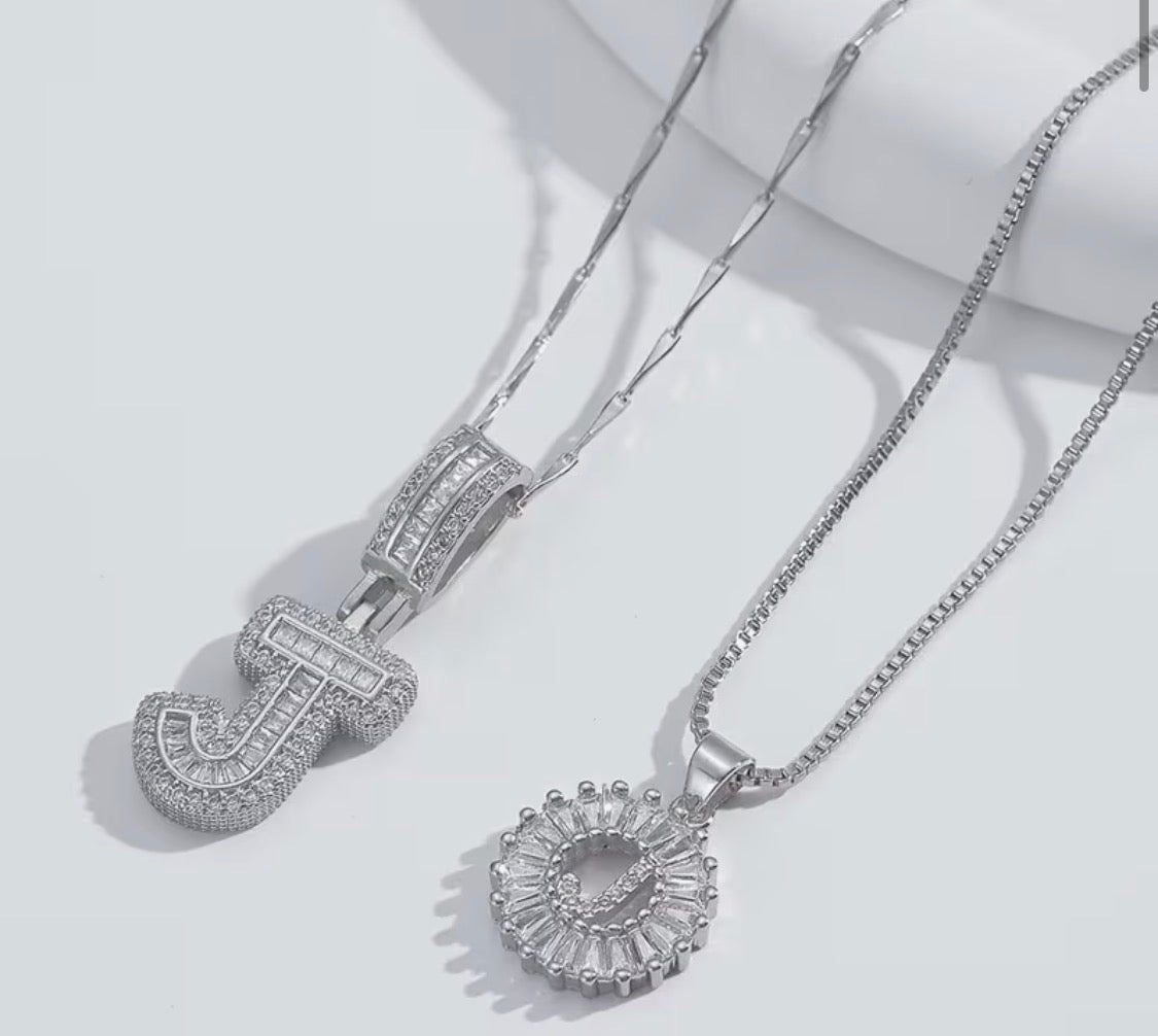 Signature Sparkle Initial Necklace