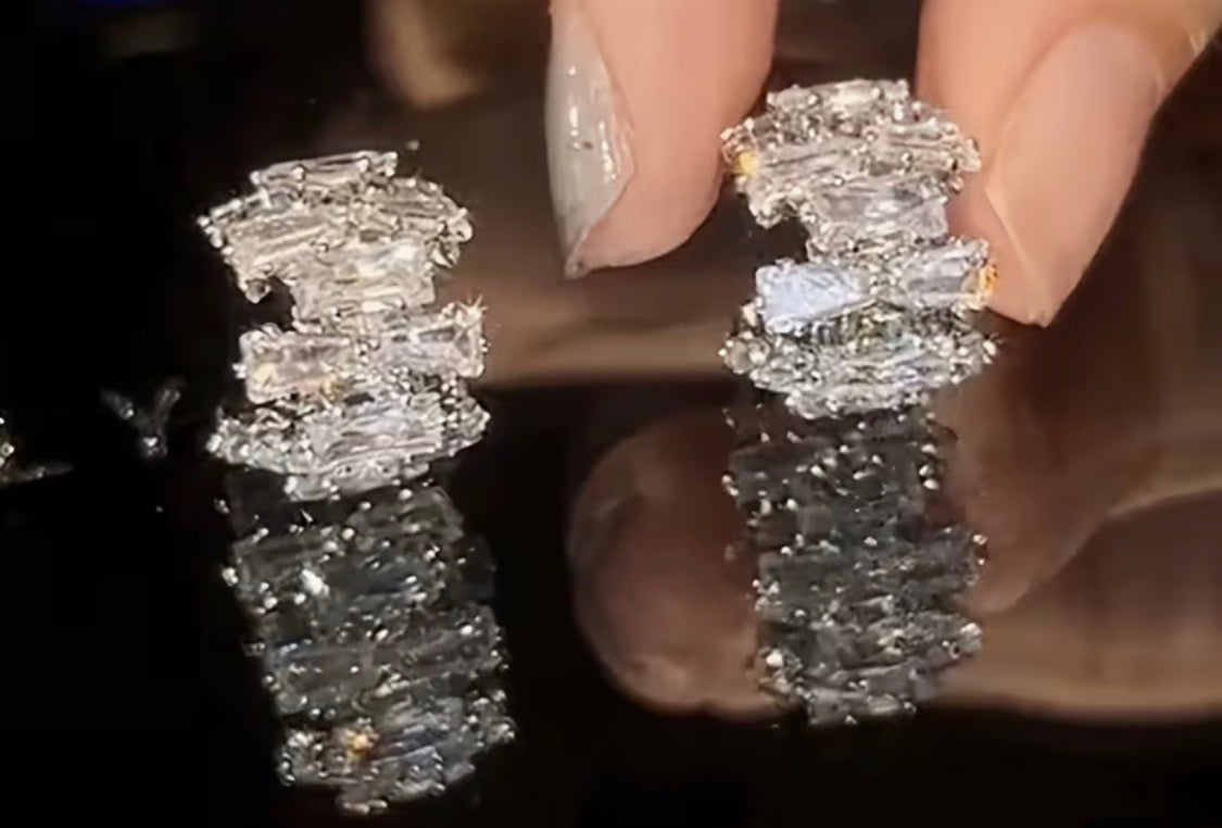 Crescent Grace Studs