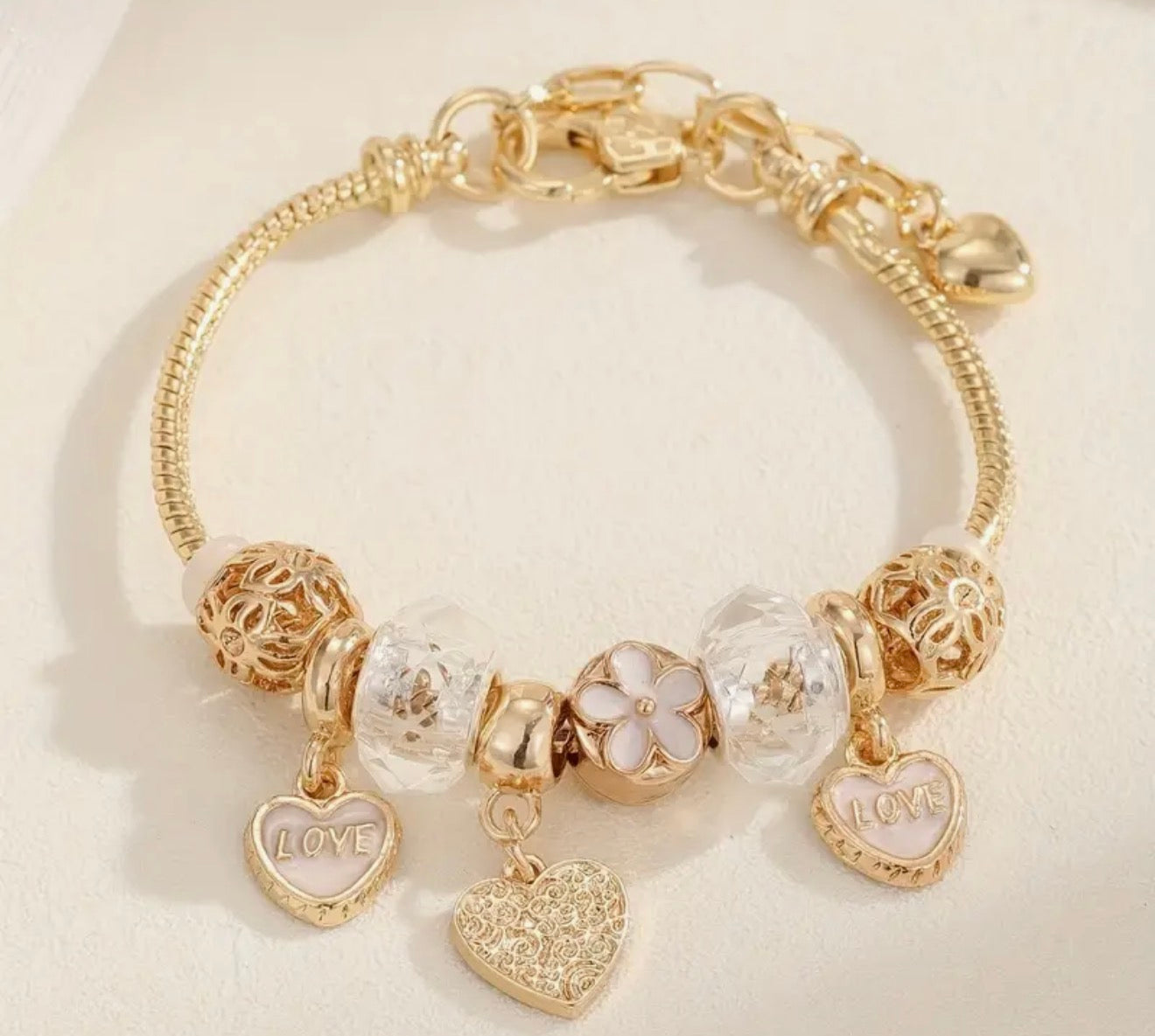 Faithful Love Charm Bracelet