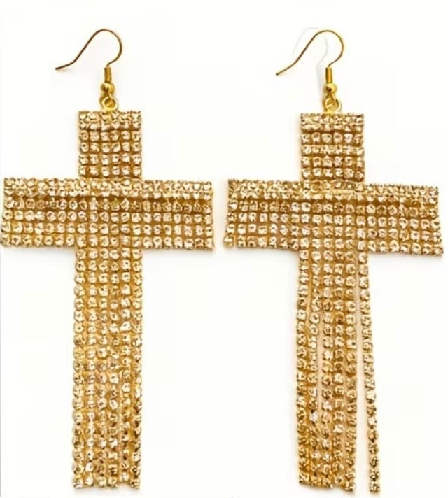 Glory Cross Earrings