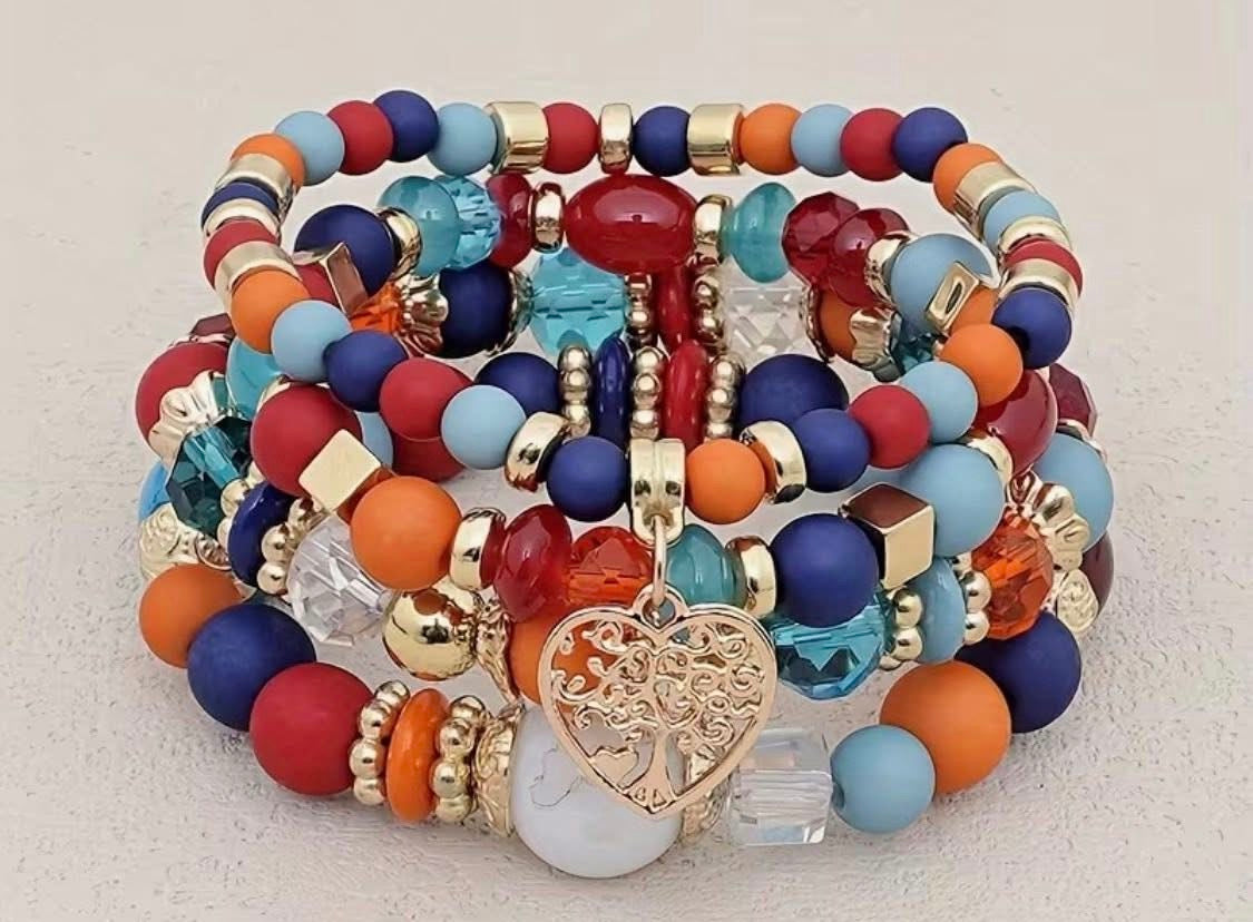Black Tree Of Life Bracelet