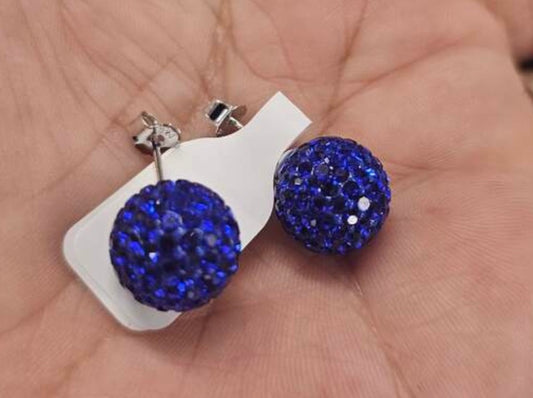 Sapphire Praise Studs