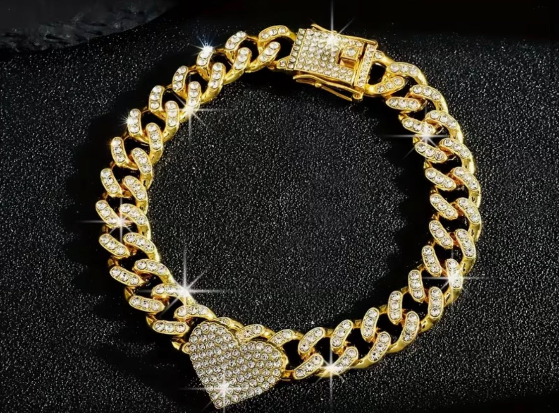 Gold Heart of Grace Bracelet