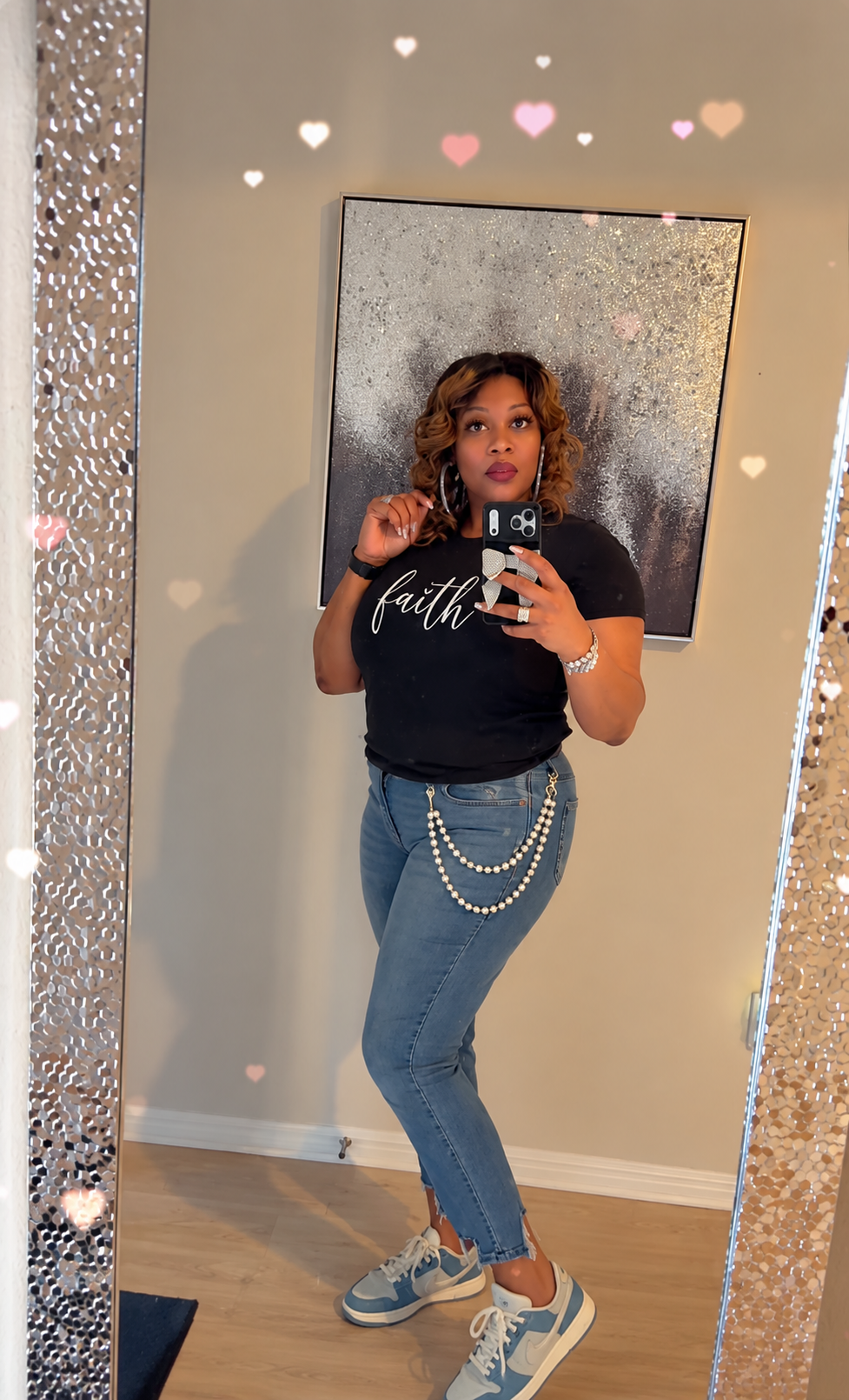 Dripping in Favor Jean Chain