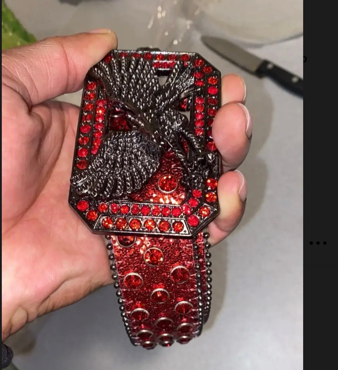 Wild and Worthy Rhinestone Belt
