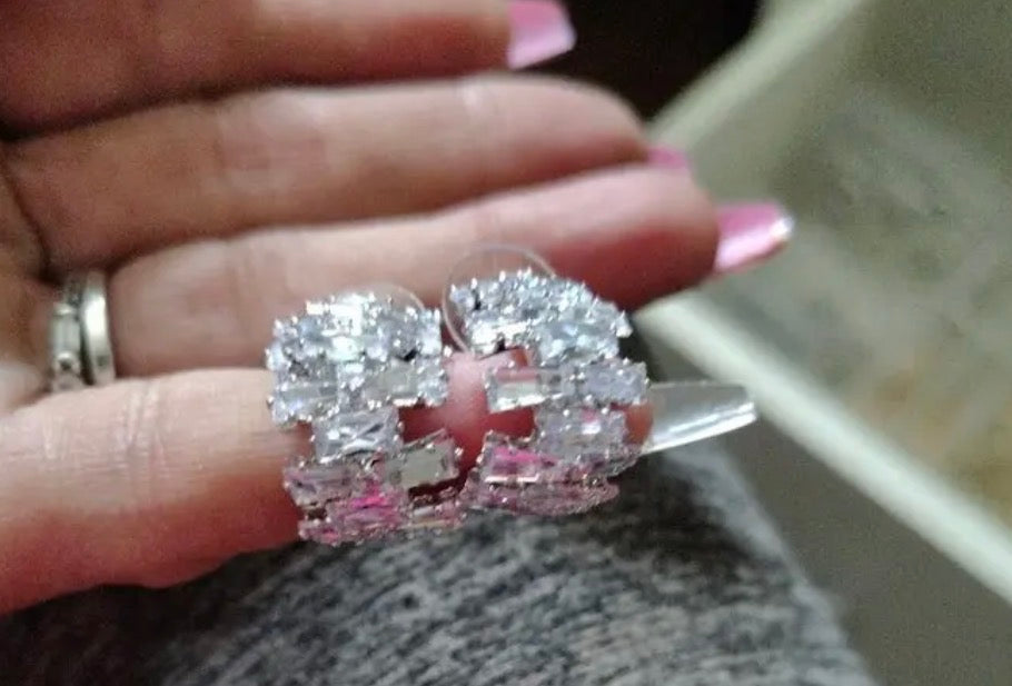 Crescent Grace Studs