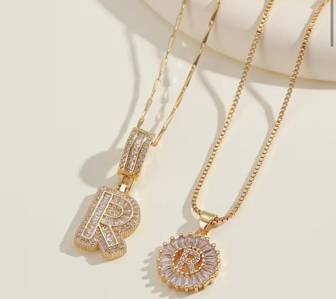 Signature Sparkle Initial Necklace