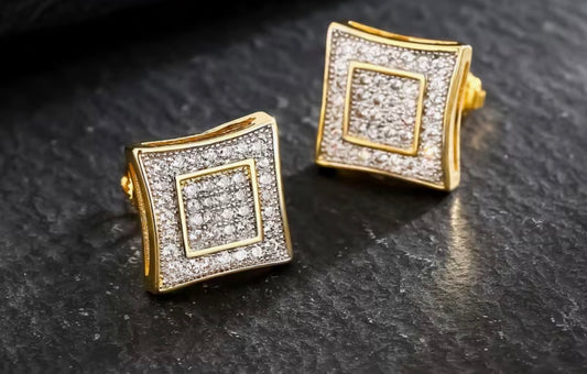 Squared In Grace Studs