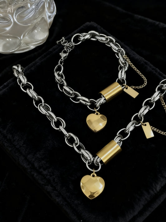 Bound By Love Necklace Set