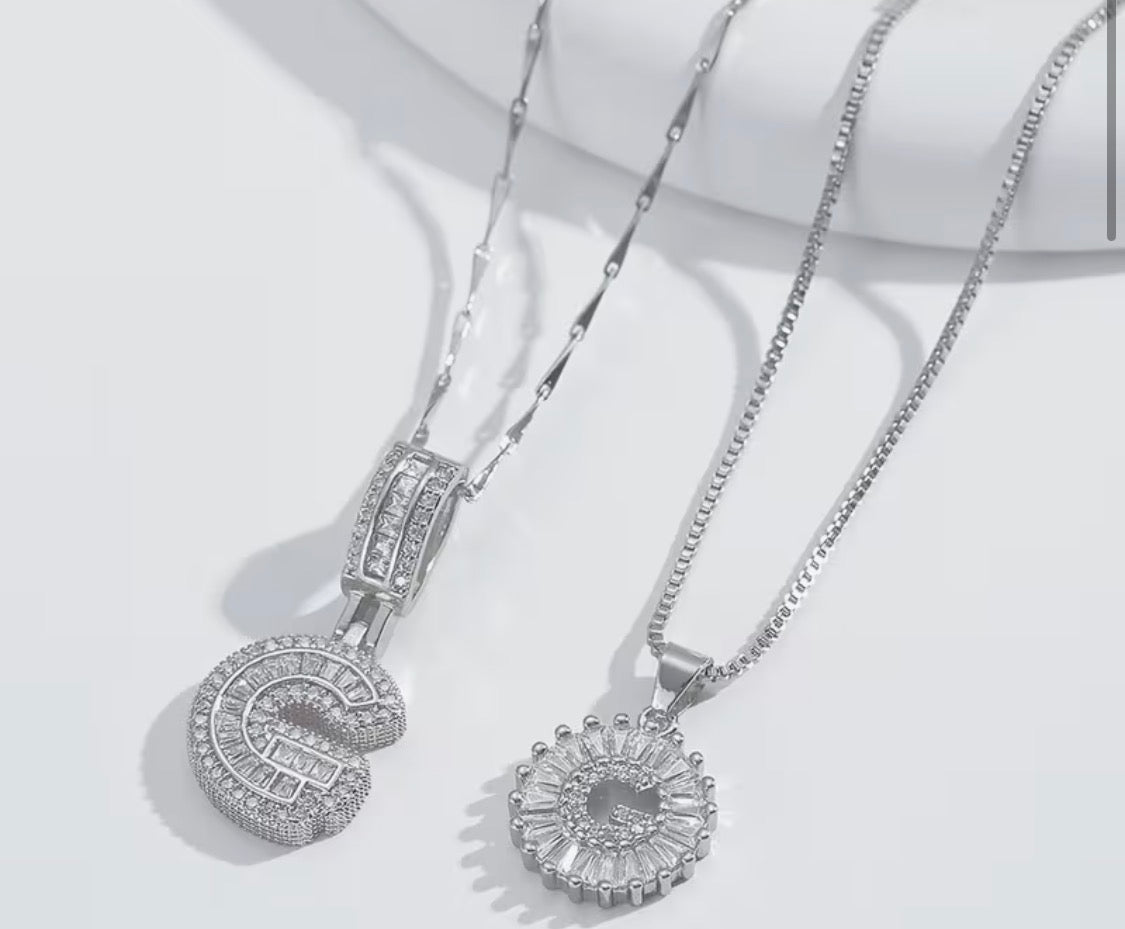 Signature Sparkle Initial Necklace