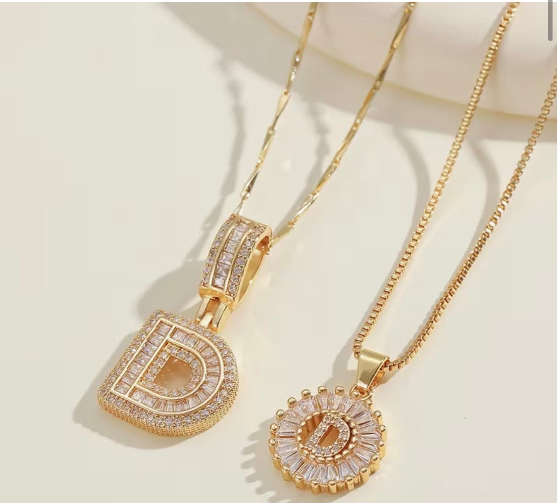 Signature Sparkle Initial Necklace