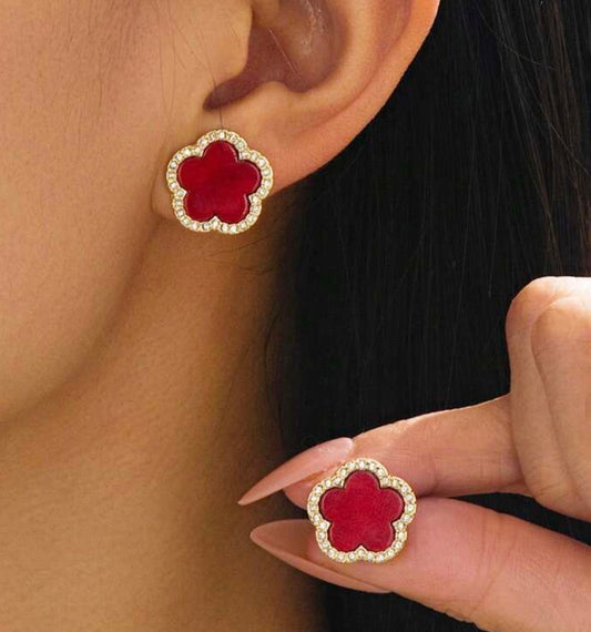 Crimson Covenant Earrings