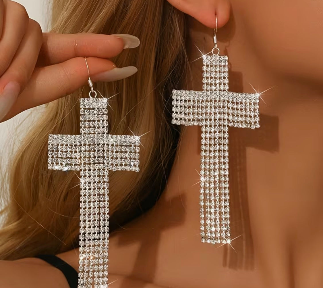Glory Cross Earrings