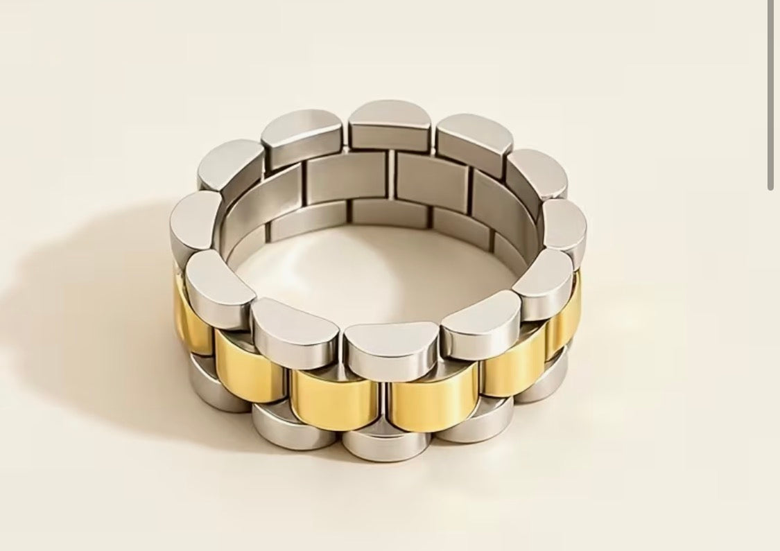 Linked in Promise Ring