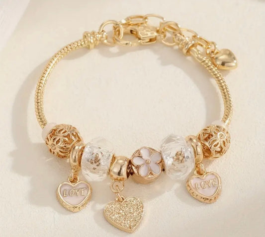 Faithful Love Charm Bracelet