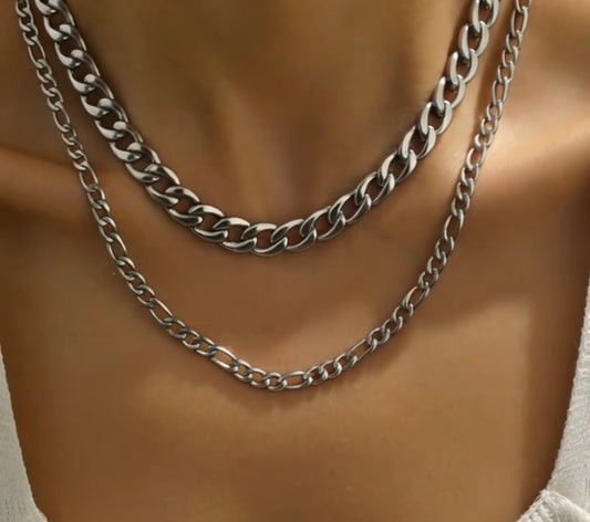 Faith Over Fear Chain Set