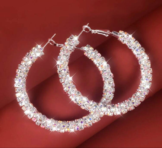 Heavenly Radiance Hoops