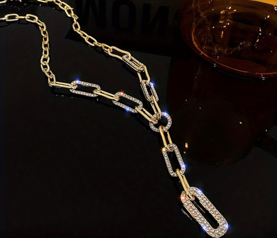 Linked by Grace Necklace Gold