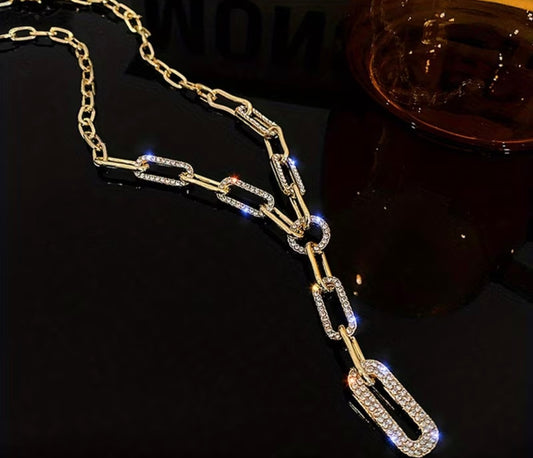 Linked by Grace Necklace Gold