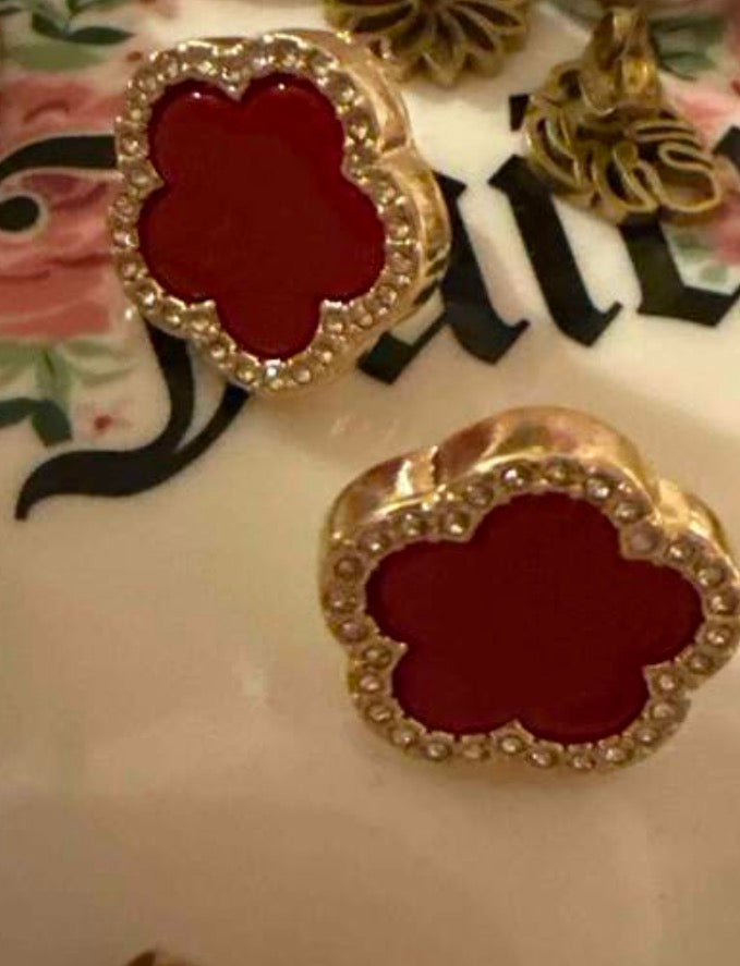 Crimson Covenant Earrings