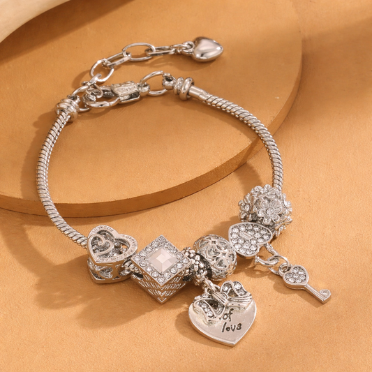 Key to my heart bracelet