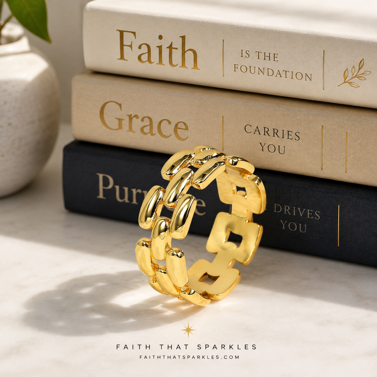Gold/Silver Promise Ring