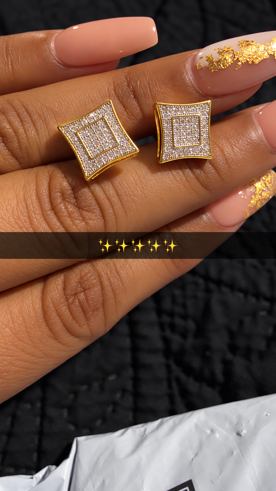 Squared In Grace Studs